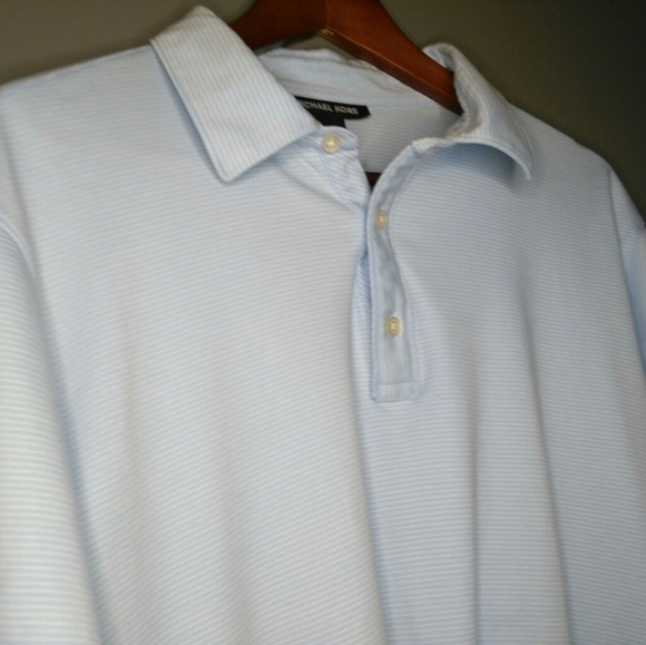 Michael Kors Golf Shirt Polo Light Blue Sz… - Picture 5 of 5